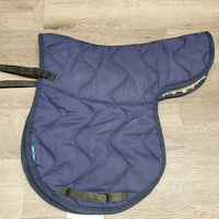 Quilt Wool Lined Fitted Hunter Pad *vgc, clean, clumpy, hair, mnr faded, rubs
