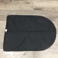 Thin Foam Half Pad *gc, mnr hair, faded, stains, dirt, pills, rubs, older?
