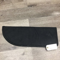 Thin Foam Half Pad *gc, mnr hair, faded, stains, dirt, pills, rubs, older?
