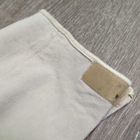 EuroSeat Breeches *gc, shrunk?, seam waves & puckers, older, faded, mnr hairy velcro, pillly edges
