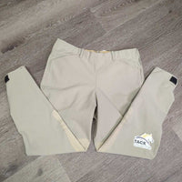 Side Zip Hvy Breeches *gc/vgc, older, seam puckers, rubs, pills & frayed ankles
