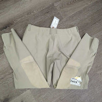 Side Zip Hvy Breeches *gc/vgc, older, seam puckers, rubs, pills & frayed ankles

