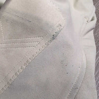 Side Zip Hvy Breeches *gc/vgc, older, seam puckers, rubs, pills & frayed ankles
