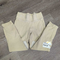 JUNIORS Hvy Cotton Breeches, Pull On *gc, faded, puckers, rubs, pills, sm holes, older, shrunk?v.puckered ankles, sm holes & stains
