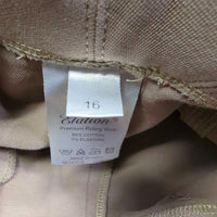 JUNIORS Hvy Cotton Breeches, Pull On *gc/fair, older, shrunk?wavy seams, faded, holey/thin edges
