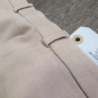 Hvy Cotton Breeches *gc, older, pills, stretched & holey knees, hairy velcro
