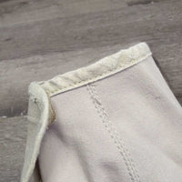 Euroseat Breeches *gc, seam puckers, undone stitching, hairy velcro, ankles: rubs, thin & pilly
