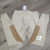 Euroseat Breeches *gc, seam puckers, undone stitching, hairy velcro, ankles: rubs, thin & pilly
