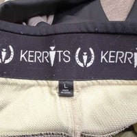 Light Full Seat Riding Tight Breeches, Pull On *vgc, older?, seam puckers, scratches, mnr seam rubs & frays
