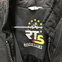 Quilt Vest "Canada Sport Horse" *gc, v.faded, crinkled, puckers, older