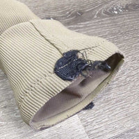 JUNIORS Ribbed Jodphurs *gc, snags, rubs, CUT OFF Elastics, stretched knees, unstitched seat seam
