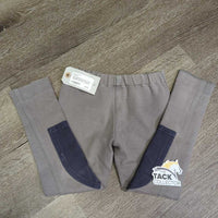 JUNIORS Jodphurs, Pull On *gc, faded, unstitched ankle cuff, rubs, pills, older
