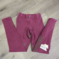JUNIORS Hvy Cotton Breeches, Pull On *gc, faded, seam rubs, older, rubs, pills
