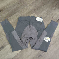 High Waist Full Seat Breeches *gc, older, shrunk?v.puckered, threads, undone stitching
