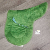 Fitted Fleece Hunter Saddle Pad *gc, older, clean, clumpy
