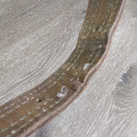 Thick Nylon Lined Stirrup Leathers *gc, dirty, rubs, dents, stains, faded, scrapes, older
