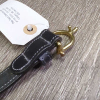 Narrow Leather Belt, Spur Buckle "ASJA Medal Series" *like new, older
