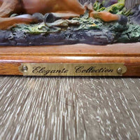 Vintage "Elegante Collection" Mare and Foal Statuette *xc

