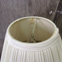 Ceramic Carousel Horse Lamp, Lamp Shade, Light bulb *v.loose base/wobbly, gc, vintage, WORKS
