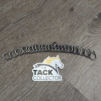 Thick Hvy Curb Chain *gc, tarnished, older, clean
