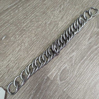 Thick Hvy Curb Chain *gc, tarnished, older, clean
