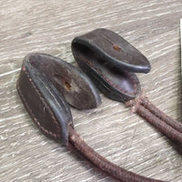Nylon Rope Pelham Bit Convertors *gc/fair, stains, rubs, dirty, frayed ends
