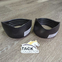 2 Rubber Heel Quarter Boots, bag *new, older
