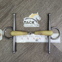 Full Cheek Single Joint Bit *fair, vchewed, sharp!, residue, staine, older

