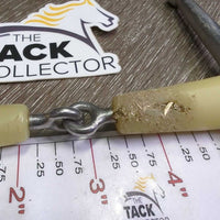 Full Cheek Single Joint Bit *fair, vchewed, sharp!, residue, staine, older
