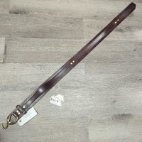 Wide Leather "Hoofpick" Belt *like new, older
