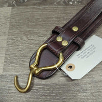 Wide Leather "Hoofpick" Belt *like new, older
