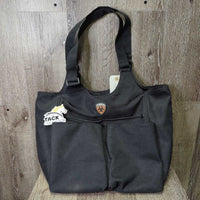 Grooming Bag - Tote *gc, clean, rubs/frayed edges, stains?dirt, older

