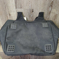 Grooming Bag - Tote *gc, clean, rubs/frayed edges, stains?dirt, older
