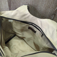 Grooming Tote - Bag *gc, clean, mnr stains, dusty, older
