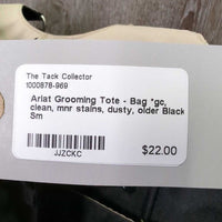 Grooming Tote - Bag *gc, clean, mnr stains, dusty, older
