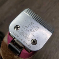 2 Speed Clippers, #10 Laube Blades, oil, box *gc/fair, dirty, hairy, taped *WORK, SOUND GREAT
