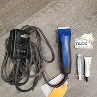 5 Speed Clippers, box, oil, #10 Andis blade, box *gc, hairy, dirty cord *WORK, SOUND GREAT

