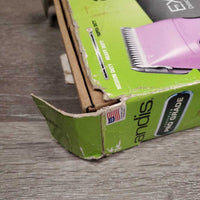 5 Speed Clippers, box, oil, #10 Andis blade *gc, hairy, dirty cord, WORK, SOUND LOUD
