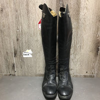 Field Boots, zips *vgc, clean, mnr dirt, film & manure, heel rubs