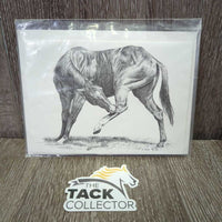 Pencil Horse Drawing by Christine Dix, bag *new, unopened
