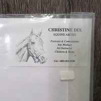 Pencil Horse Drawing by Christine Dix, bag *new, unopened
