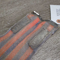 Cotton Web Lungeing Surcingle, Girth *gc, older, faded, dirty, folded girth
