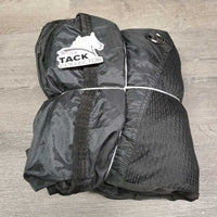 Mesh Stable Sheet, 2 legs *vgc, mnr dirt, film, tear, hair, threads, rubs
