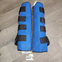 Front & Hind Shipping Boots *vgc/xc, clean, mnr dirt?stain, older
