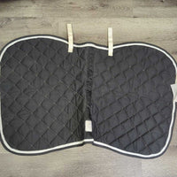 Quilt & Terry Cloth Jumper Pad *vgc/xc, older, clean, mnr faded, snags, threads, rubs & hair
