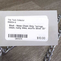 Stud - Nose Chain Only *xc/vgc, clean, rusty links, scuffs
