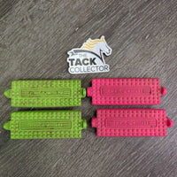 2 Pr Rubber Stirrup Grips - Inserts *vgc, dirt?stains
