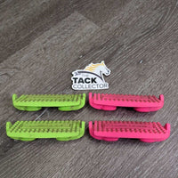 2 Pr Rubber Stirrup Grips - Inserts *vgc, dirt?stains
