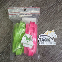 2 Pr Rubber Stirrup Grips - Inserts *vgc, dirt?stains
