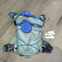 "Arcadia Trail" Dog Harness & Water Bladder *gc, stains?dingy, rubs, threads
